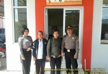 Wakapolsek Bantarujeg Dan Bhabinkamtibmas, Pantau Aktifitas Hari Ini Di Kantor PPK Bantarujeg
