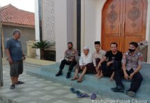 Jajaran Polsek Cikijing Giat Patroli Berikan Himbauan 3M Kepada Warga