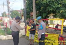 Cegah Penyebaran Covid-19, Polsek Panyingkiran Terus Lakukan Operasi Yustisi Sasar Pengguna Jalan Pelanggar Prokes